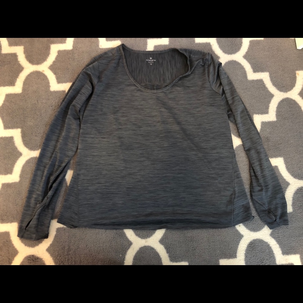 Athleta long sleeved top